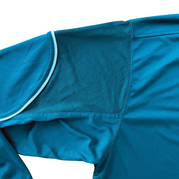 NFL Philadelphia Eagles Long Sleeve Men’s Large Training Jersey Green Shirt - Picture 7 of 8